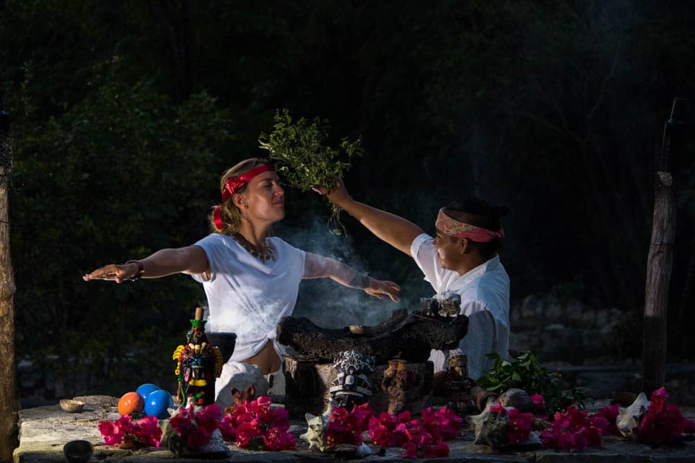 Traditional Mayan Ceremonial Night