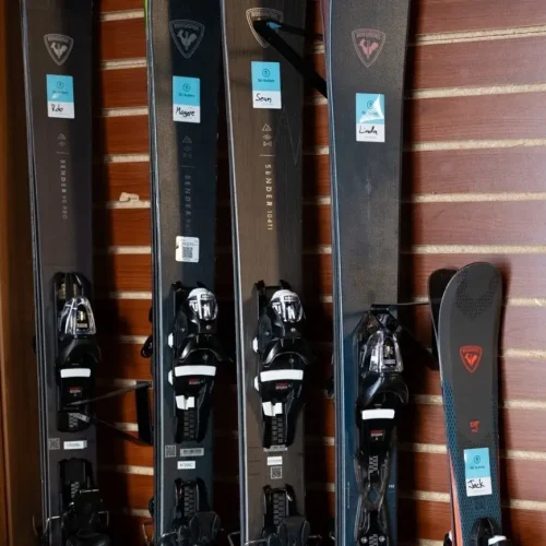 Ski Butlers ski and snowboard equipment rack