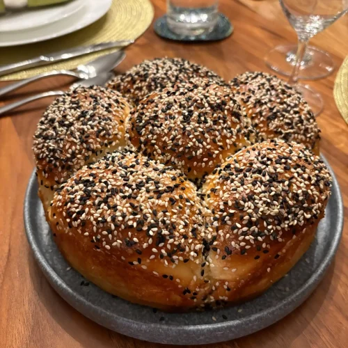 Sesame-Milk-Bread
