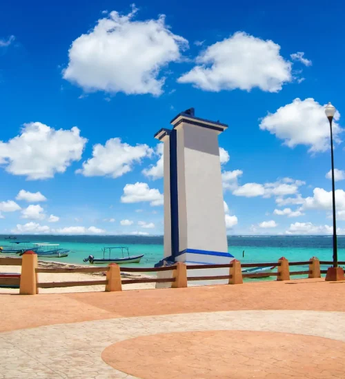faro puerto morelos