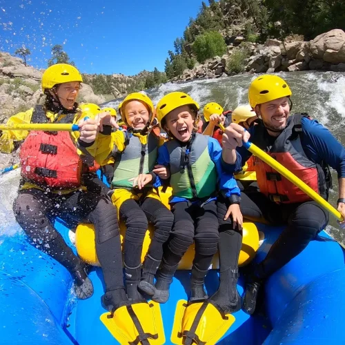 white-water-rafting-near-Salida-Colorado