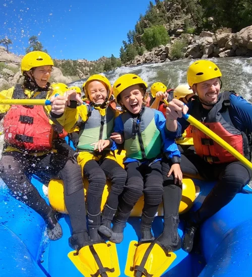 white-water-rafting-near-Salida-Colorado